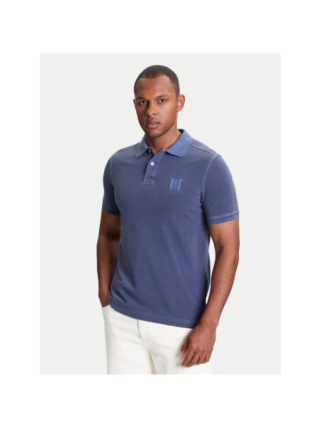 United Colors Of Benetton Polo majica Regular Fit modra