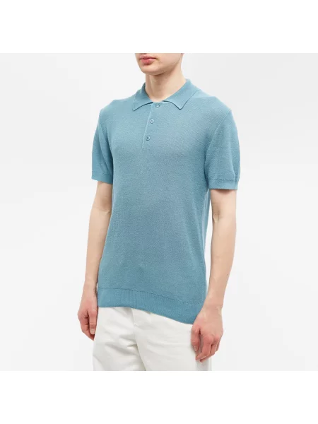 Koszulka polo A.p.c. szara
