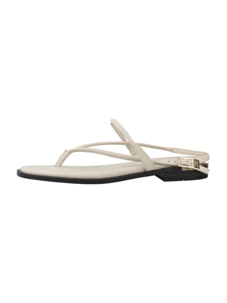 Tommy Hilfiger De piele sandale bej