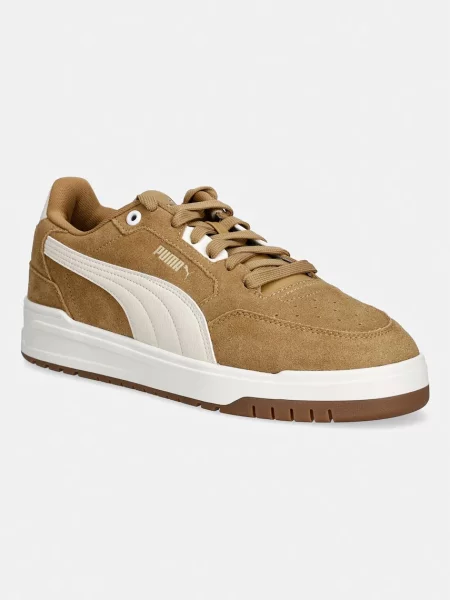 Puma sneakers din piele intoarsă Shuffle Downtown maro