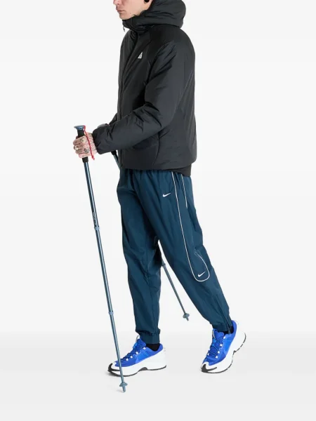Decupat boxeri Nike cu autograf din fleece negru