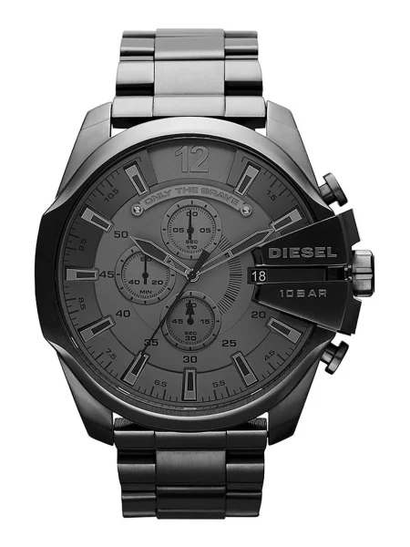 DIESEL Ceas analogic Mega Chief închis gri