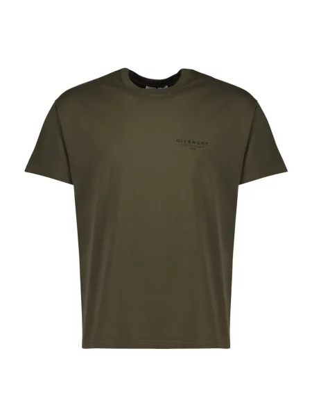 Koszulka Givenchy z nadrukiem zielona