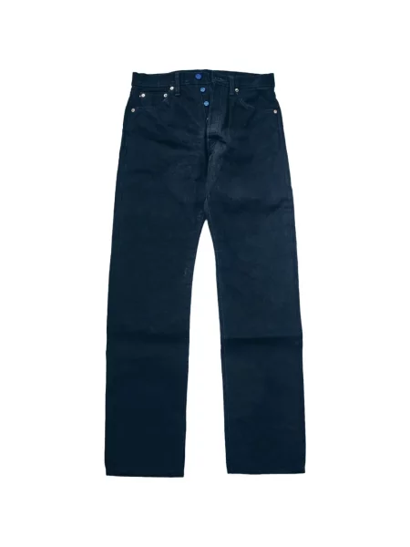 Blugi drepți Samurai Jeans albastru