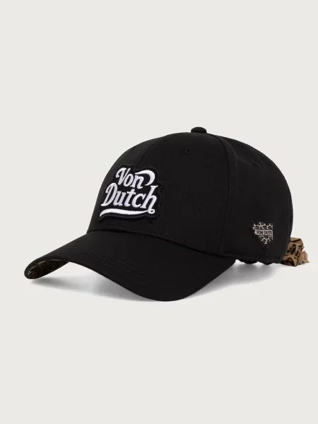 Von Dutch kapa s šiltom črna