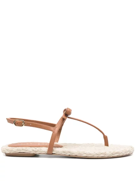 Espadrile Stuart Weitzman cu funde maro