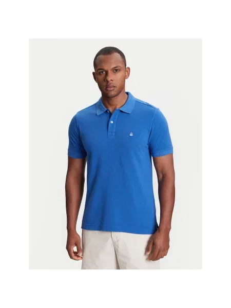 United Colors Of Benetton Polo majica Regular Fit modra