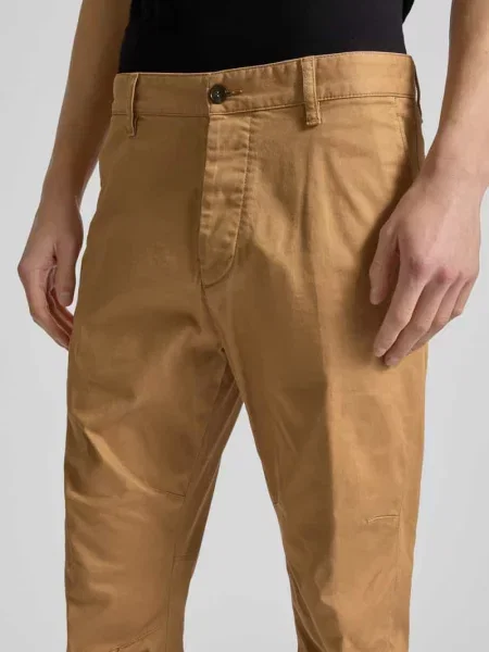 Chinosy z z tyłu Dsquared2 beżowe
