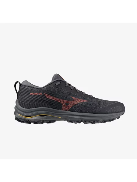 Sneakers Mizuno Wave Rider Gtx Ebony/ Dubarry/ Citrus EUR 37 szürke