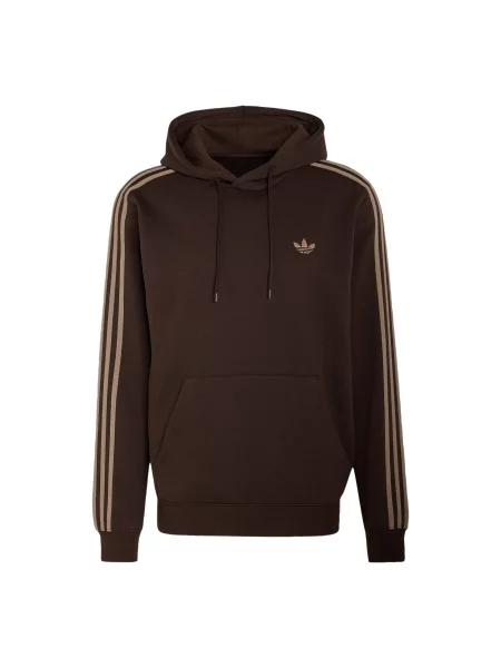 ADIDAS ORIGINALS Sweater majica čokolada / brokat