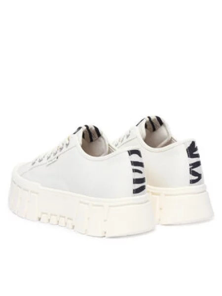 Tommy Jeans Laisvalaikio batai Tj Platform Sneaker Zebra balta