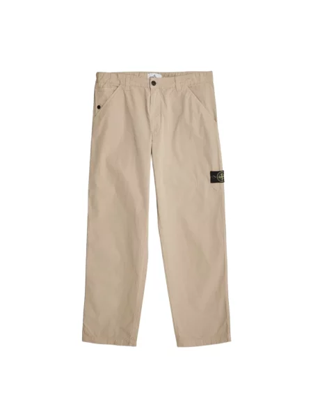 Spodnie Stone Island z kamieniami beżowe