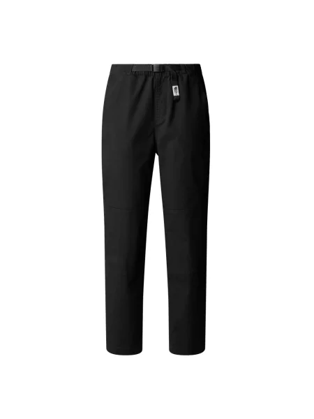 Spodnie dresowe The North Face z paskiem czarne