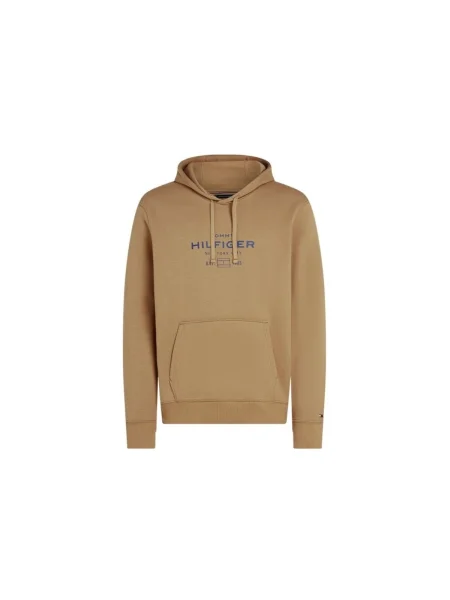 Mikina Tommy Hilfiger béžová
