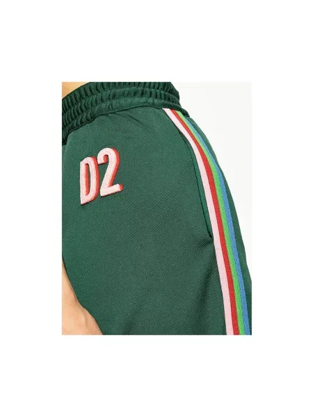 Spodnie dresowe Dsquared2 zielone