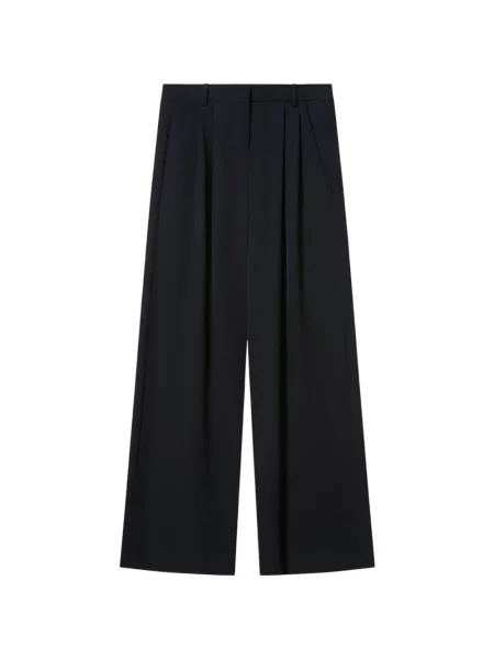Pantaloni Isabel Marant de lână negru