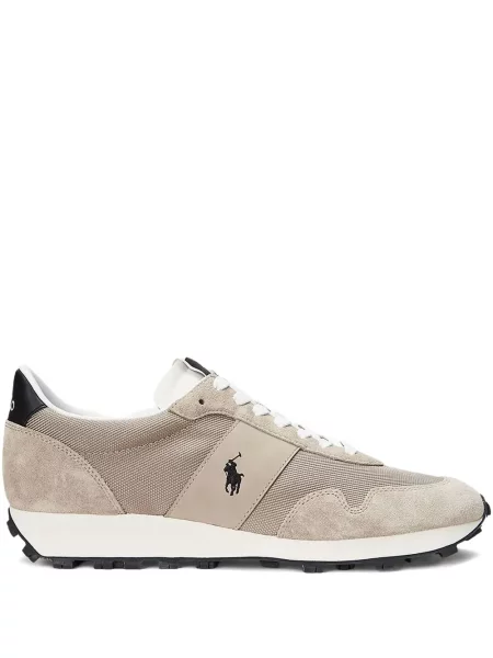 Portofel Polo Ralph Lauren cu autograf din piele cu gât halter roz