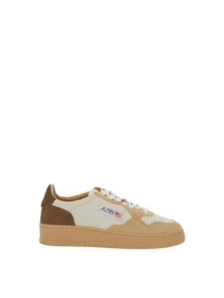 Sneakersy Autry beżowe