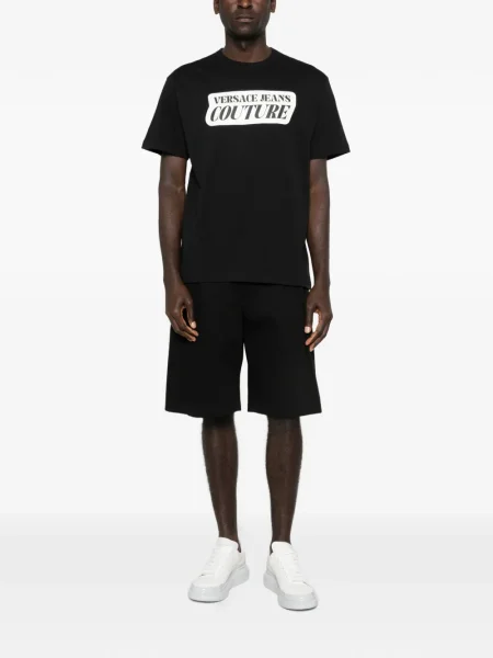 Tricou Versace Jeans Couture negru