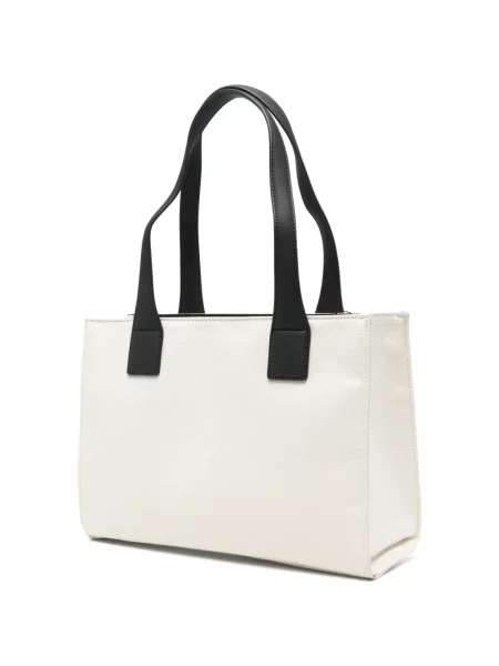 Shopper kabelka Love Moschino biela