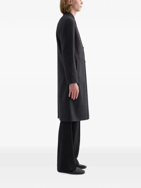 Palton Jil Sander din cașmir gri