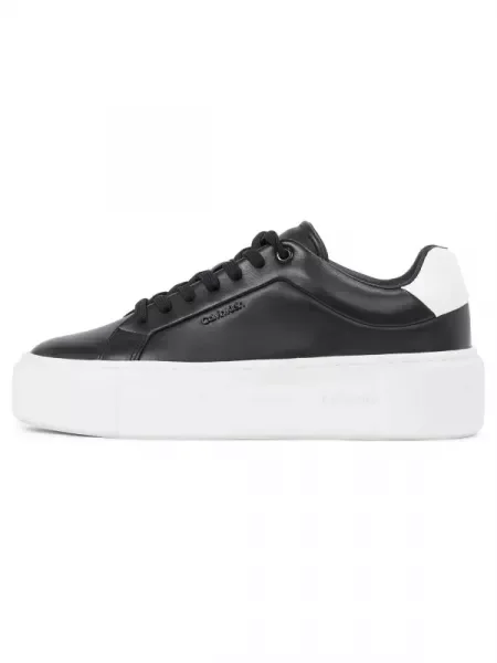 Calvin Klein De piele sneakers negru