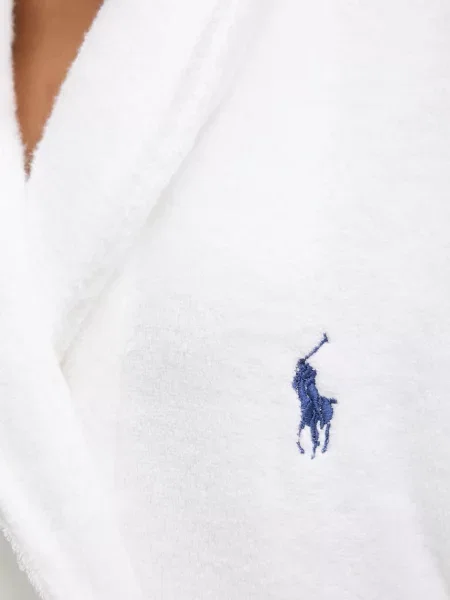 Polo Ralph Lauren хавлиен халат дамски от бяло
