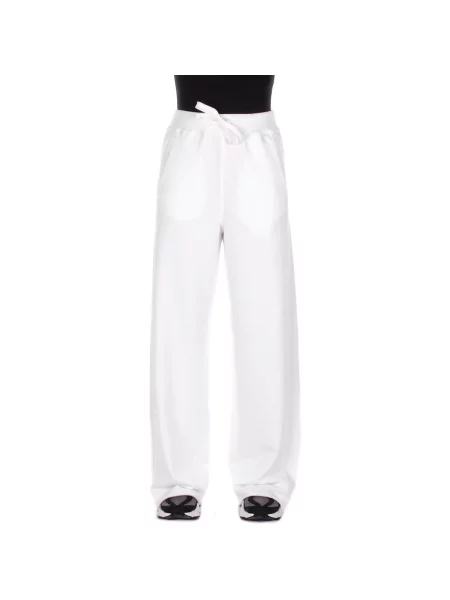 Pantaloni Dondup alb