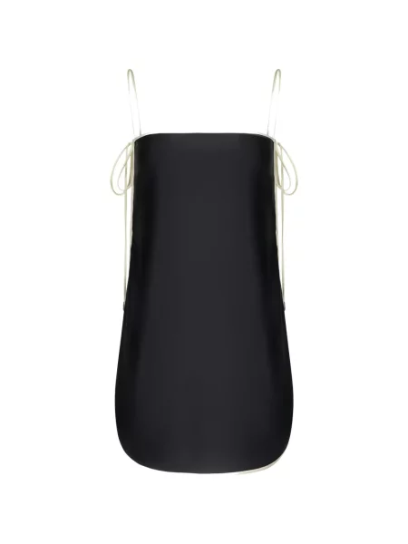 Rochie mini Temily cu bretele negru
