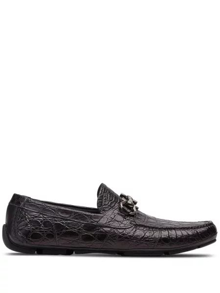 Pantofi loafer Ferragamo din piele negru