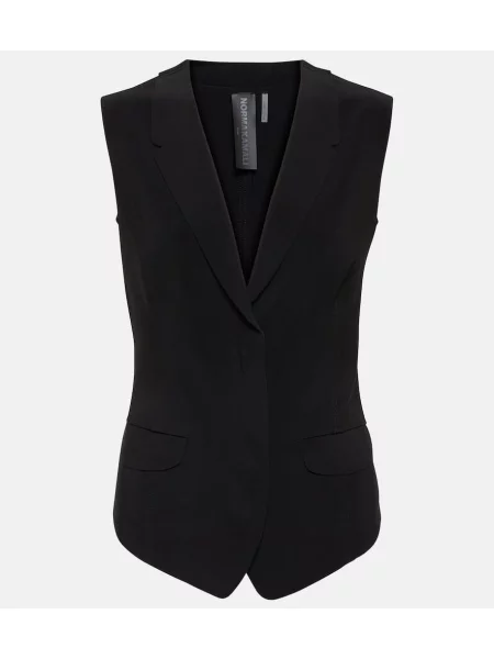 Vestă Norma Kamali negru