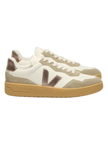 Sneakersy Veja skórzane beżowe