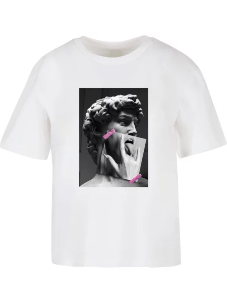 Τοπ Miss Tee λευκό