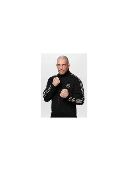 Běžecká bunda Pitbull West Coast bílá