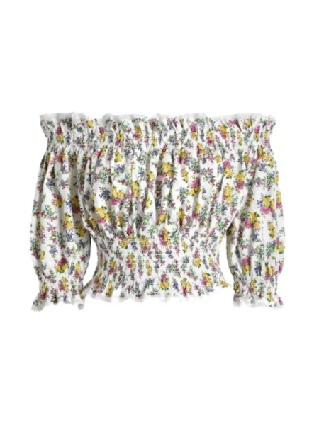 Wielobarwność bluzka Dolce And Gabbana z nadrukiem