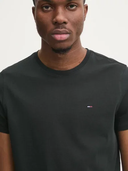 Tommy Jeans t-shirt ανδρικό μαύρο
