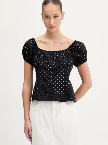 Guess Jeans bluzka czarna
