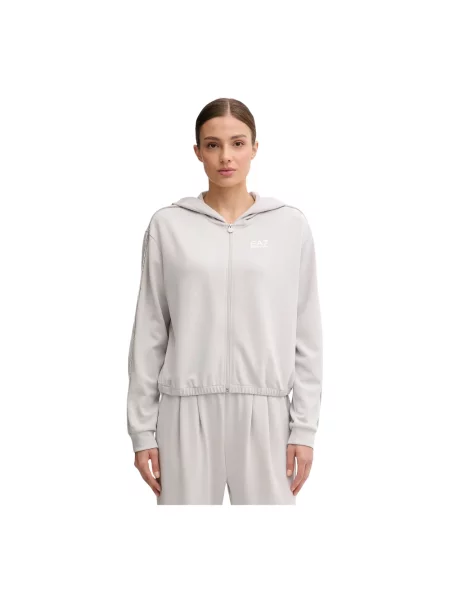 Sweter Emporio Armani Ea7 szary