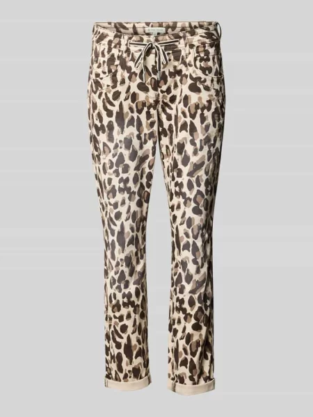 Chinosy o kroju tapered z tunelem Tom Tailor