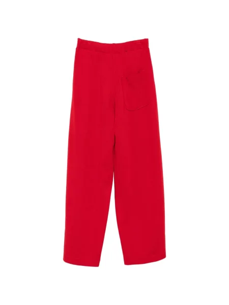 Pantaloni Tela alergare roșu