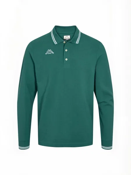 KAPPA Cămașă KMLogo Maltax verde