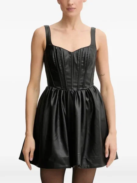 Rochie mini Bardot de costum negru