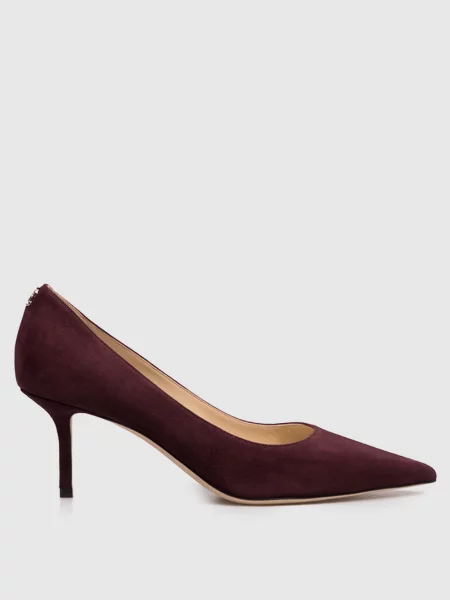 Замшеві туфлі Love Jimmy Choo фіолетові