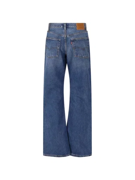 Blugi cu picior larg Levi's® evazate albastru
