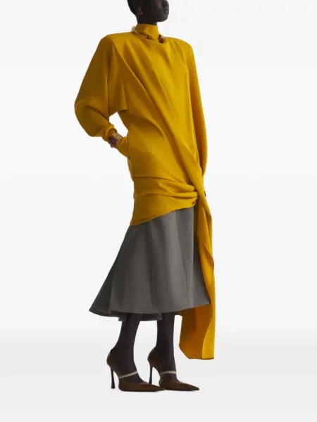 Rochie Mugler galben