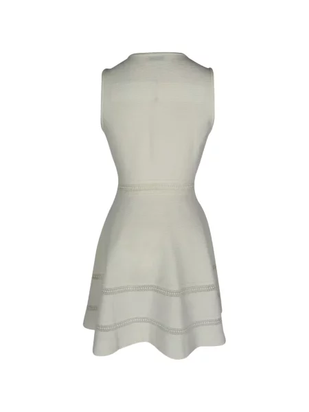 Rochie mini Sandro din dantelă alb