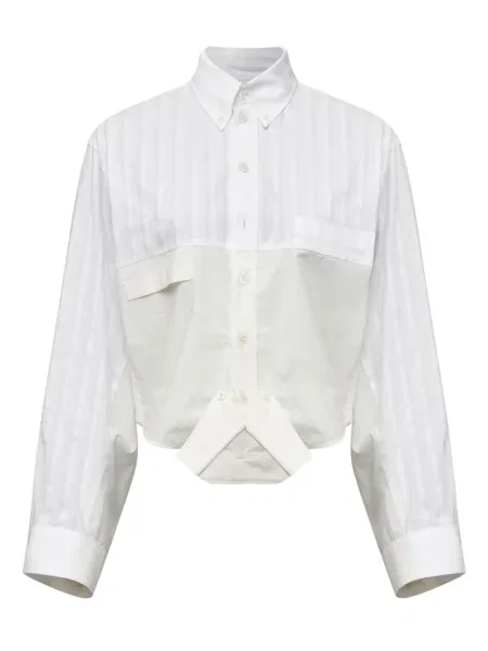 Cămașă Mm6 Maison Margiela lungă alb