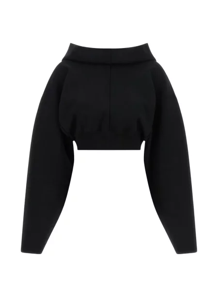 Decupat hanorac cu glugă Rick Owens negru