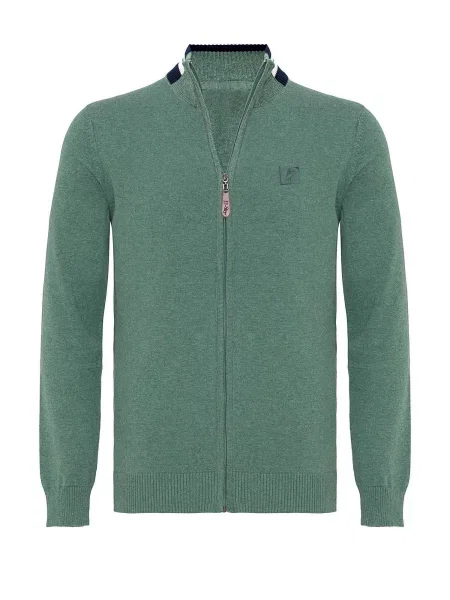 Jacey Quinn Geacă tricotată Dominic amestecat verde