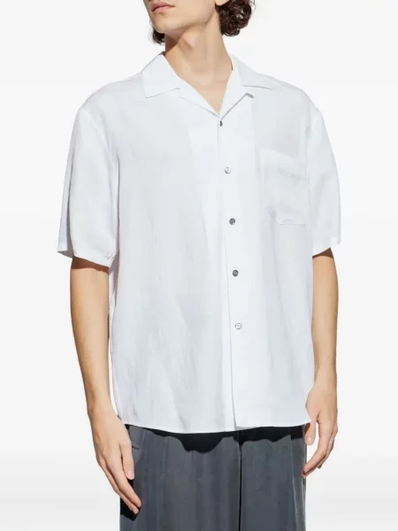 Cămașă Giorgio Armani scurtă alb